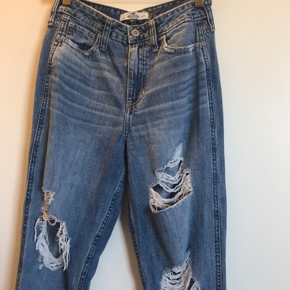 Hollister high rise loose fit jeans